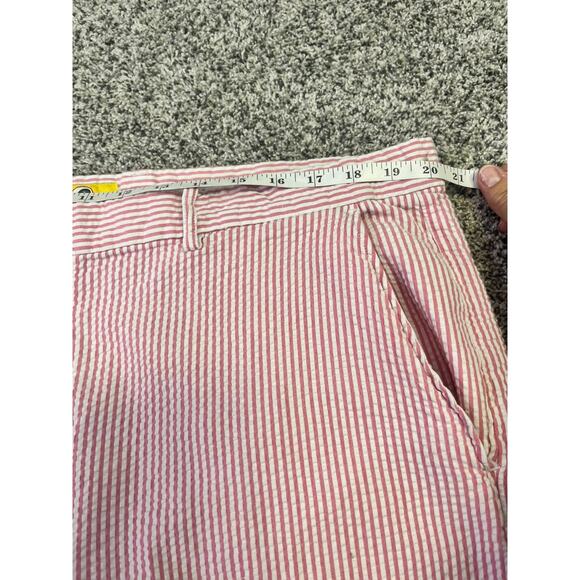 Duck Head Men’s‎ 42 Seersucker Shorts Red White Cotton Preppy Frat Classic - Picture 7 of 15